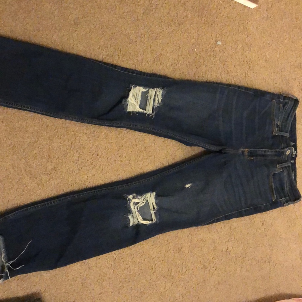 High Rise Slim Straight Hollister Jeans